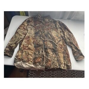RedHead Camo‎ Button Up Shirt Hunting Outdoorsman Casual XL
